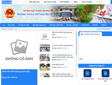 Tablet Screenshot of nguyenvietxuan.phuyen.edu.vn