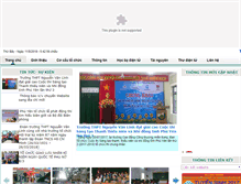 Tablet Screenshot of nguyenvanlinh.phuyen.edu.vn