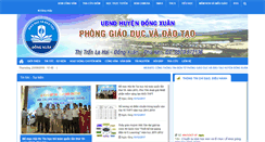 Desktop Screenshot of pgddtdongxuan.phuyen.edu.vn